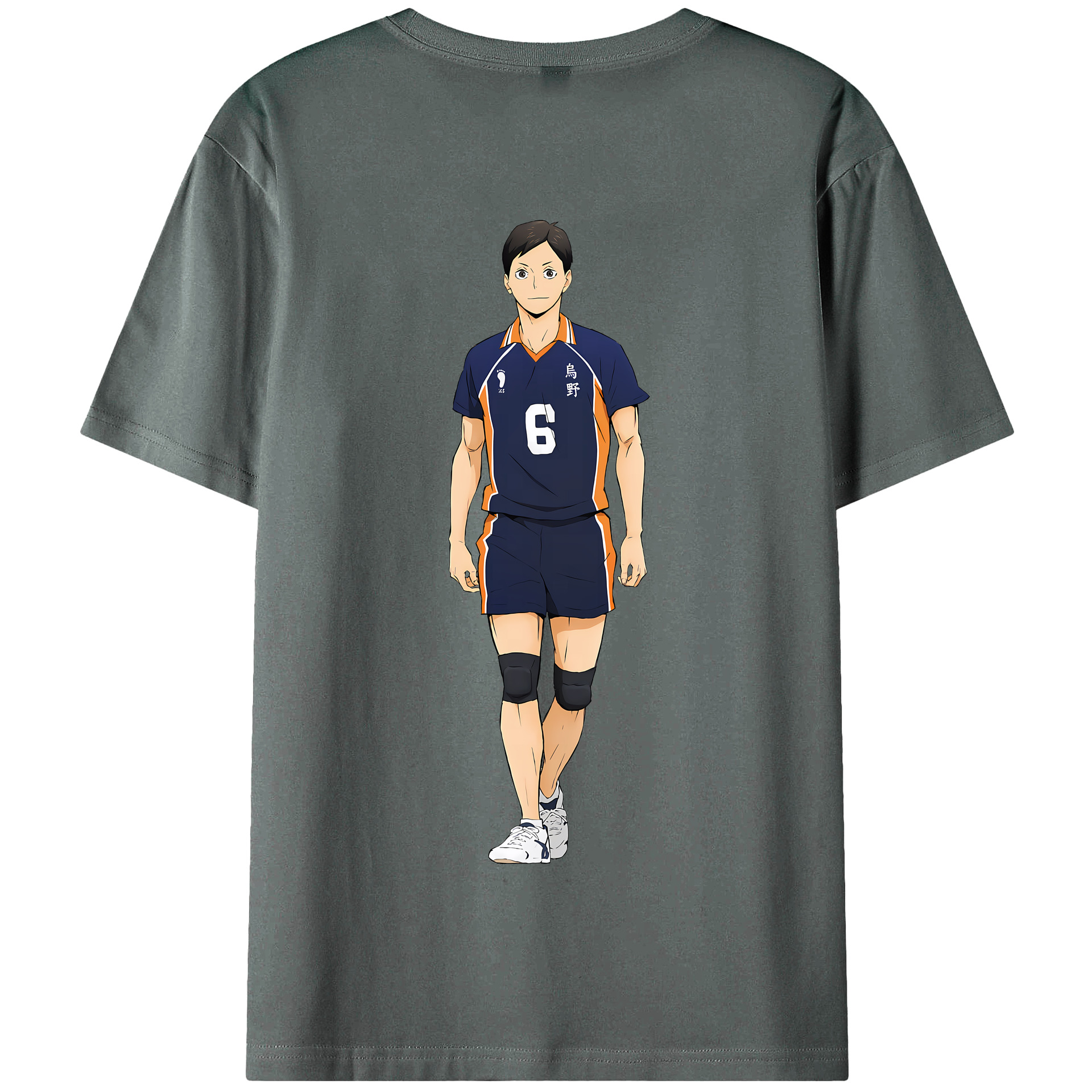（画像用） ハイキュー!! Haikyu!! 綿100％半袖Tシャツ（背面プリント）